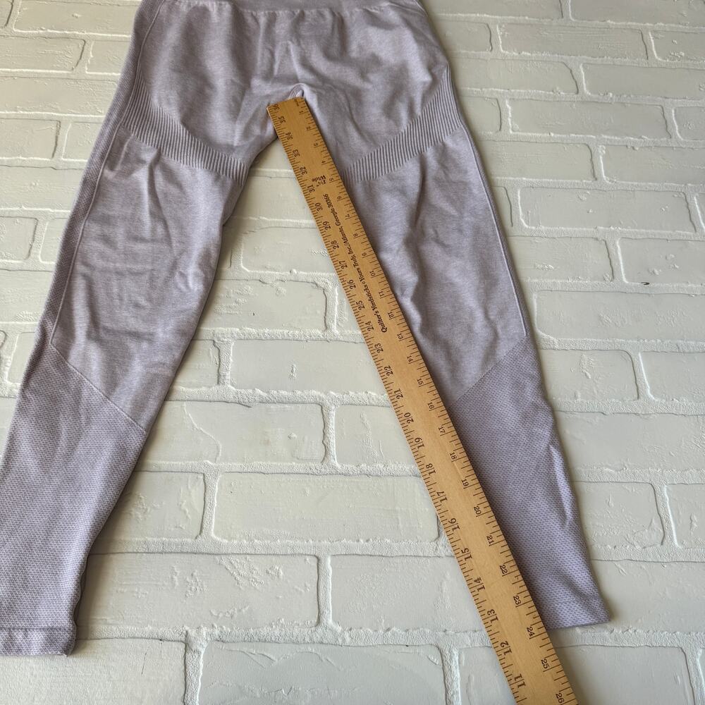 KORA Women's Athletic Contour Leggings Light Purple Compression Yoga - sz L - Picture 6 of 6